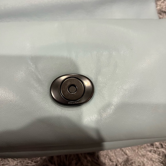 Coach Pillow Tabby in Aqua - Picture 11 of 11